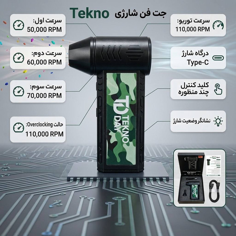 جت فن شارژی